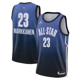 Dres All-Star 2023 Team 1 Lauri Markkanen 23 Nike Plava Swingman